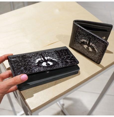 Гаманець жіночий з еко-шкіри "Єнот"