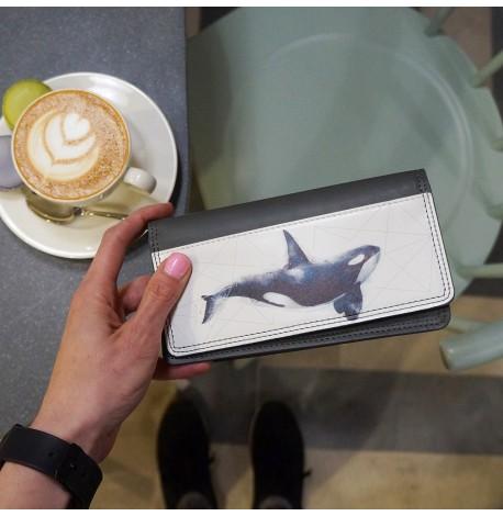 Гаманець жіночий з еко-шкіри "Кит"