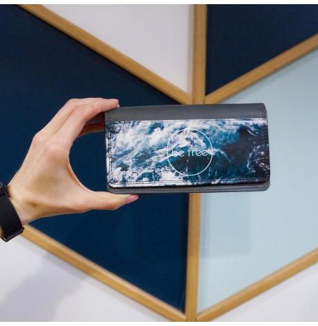 Гаманець жіночий з еко-шкіри "Будь вільний"