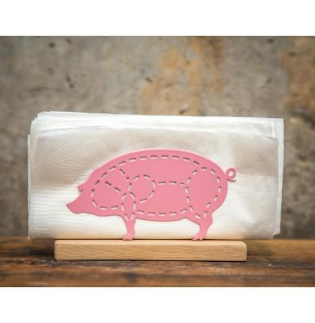Салфетница "Розовый Поросенок"