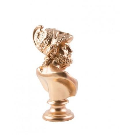 Гипсовый Бюст "Перикл" (золотой), 32,5 см