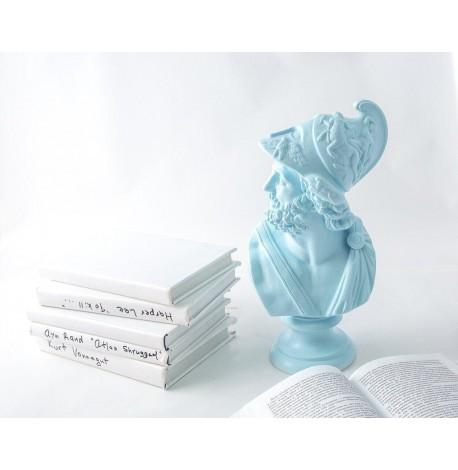 Гипсовый Бюст "Перикл" (голубой), 32,5 см