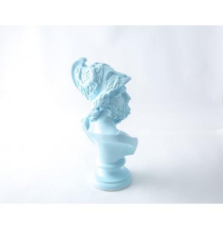 Гипсовый Бюст "Перикл" (голубой), 32,5 см