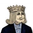 Настенная вешалка-крючок "Король"
