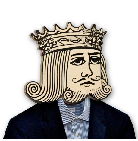 Настенная вешалка-крючок "Король"