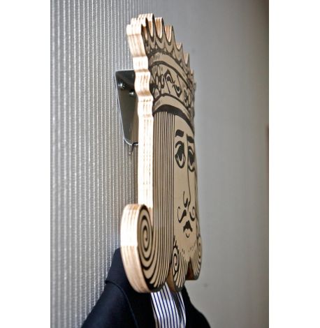 Настенная вешалка-крючок "Король"