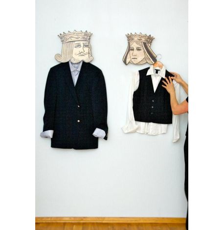 Настенная вешалка-крючок "Король"