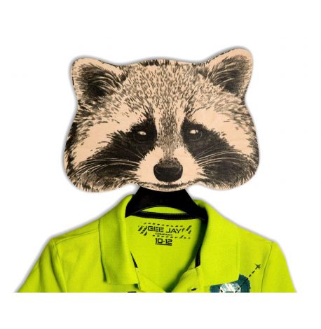 Настенная вешалка-крючок "Енот"