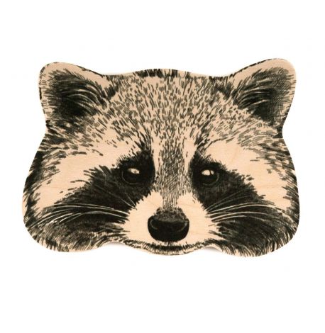 Настенная вешалка-крючок "Енот"