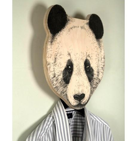 Настінна вішалка-гачок "Панда"