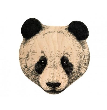 Настінна вішалка-гачок "Панда"