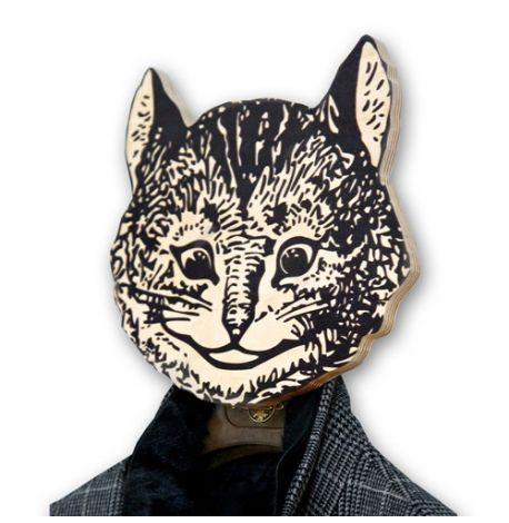 Настенная вешалка-крючок "Кошка"