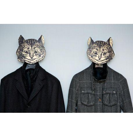 Настенная вешалка-крючок "Кошка"