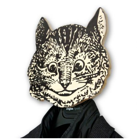 Настенная вешалка-крючок "Кот"