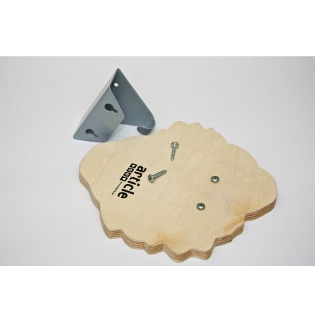 Настенная вешалка-крючок "Кот"