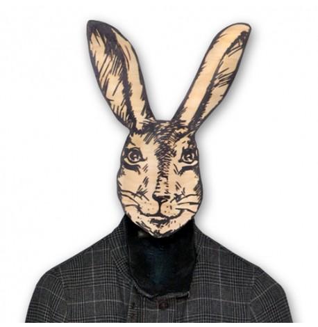 Настенная вешалка-крючок "Крольчиха"