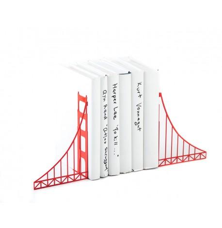 Упоры для книг «Мост Золотые ворота» (красные)
