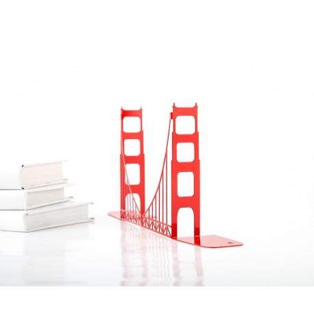 Упоры для книг «Мост Золотые ворота» (красные)
