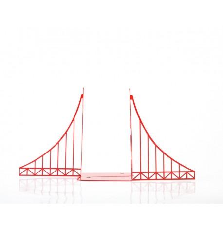 Упоры для книг «Мост Золотые ворота» (красные)