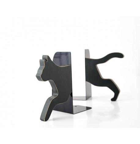 Дерев'яні тримачі для книг «Кішка, що біжить»