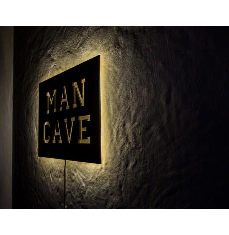 Настінний світильник Man Cave (жовте світло)