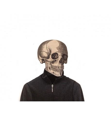 Настенная вешалка-крючок "Череп"