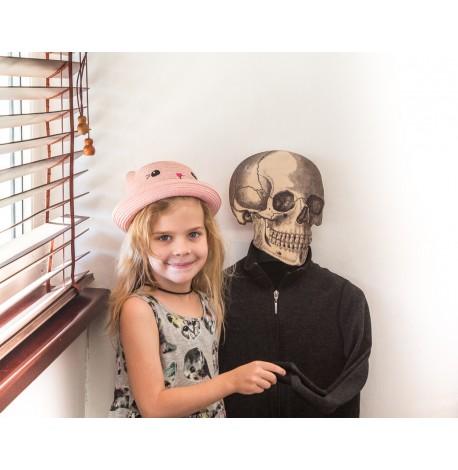 Настенная вешалка-крючок "Череп"