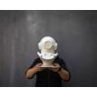 Гіпсова скульптура "Шолом Водолаза" small (білий), 35 см