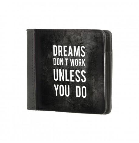 Гаманець "Мрії не працюють, поки не працюєш ти"