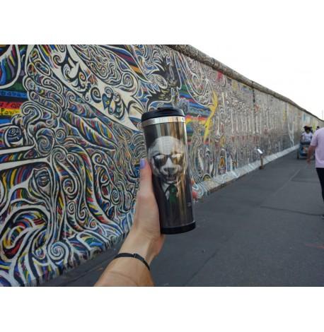 Термокружка "Панда в пиджаке" (380 мл)