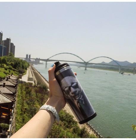 Термокружка "Панда в пиджаке" (380 мл)