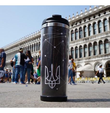 Термокружка "Герб" (380 мл)