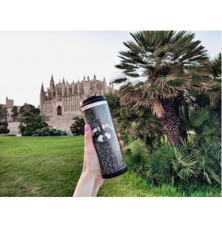 Термокружка "Енот" (380 мл)