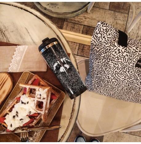 Термокружка "Енот" (380 мл)