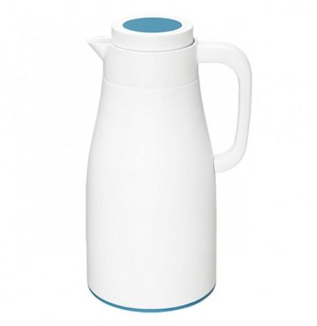 Термос Evo-Dewar PO Selected 1 л (белый-голубой)