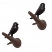 Настінні гачки для одягу Hook Sparrow Qualy (коричневий-чорний)