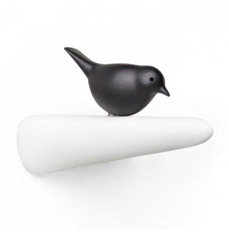 Настінний гачок для одягу Picky Sparrow Qualy (білий-чорний)