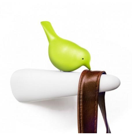 Настінний гачок для одягу Picky Sparrow Qualy (білий-зелений)