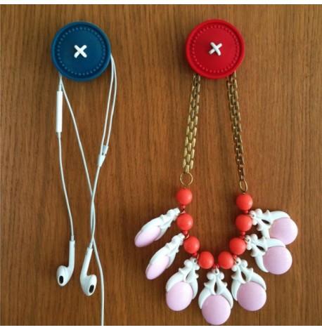 Настенные магнитные крючки-клипсы Button Up OTOTO