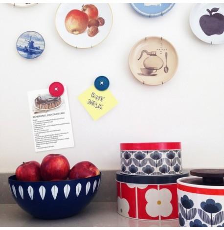 Настенные магнитные крючки-клипсы Button Up OTOTO