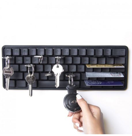 Ключница-органайзер Keys Board Qualy (черная)