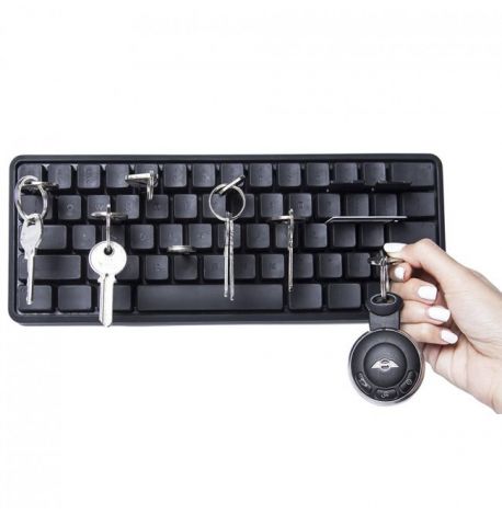 Ключница-органайзер Keys Board Qualy (черная)