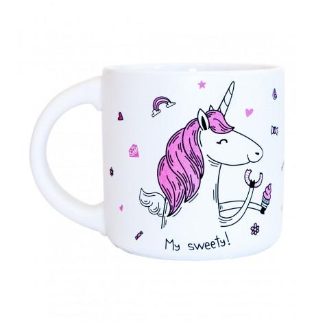 Чашка з єдинорогом My sweety (350 мл)