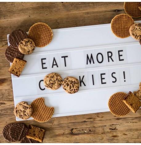 Світильник лайтбокс з буквами LEDR А3 (чорний)