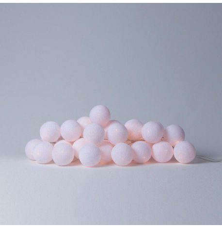 Тайська гірлянда White (20 кульок) петля від мережі