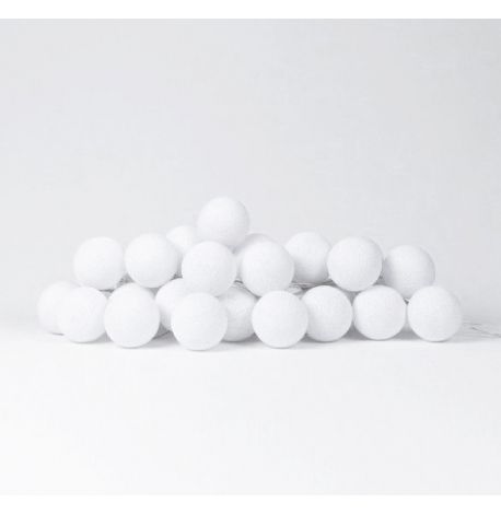 Тайська гірлянда White (35 кульок) петля від мережі