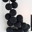 Тайская гирлянда Black (20 шариков) линия от USB