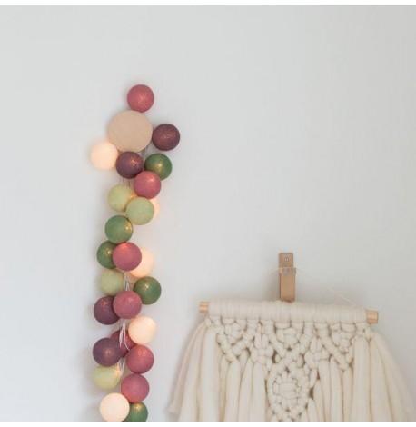 Тайська LED-гірлянда Forest Fruit (10 кульок) лінія на батарейках