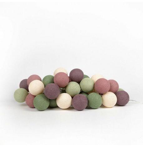 Тайська LED-гірлянда Forest Fruit (10 кульок) лінія на батарейках