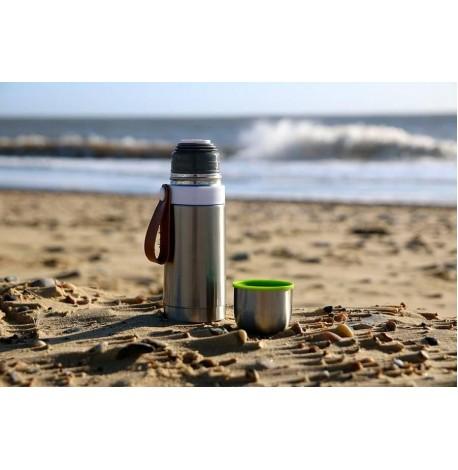 Термос сталевий Thermo Flask Black + Blum (сталь-зелений)